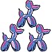 U-Sky Cute Balloon Dog Patch for Clothing, Pack of 1, Sew or Iron on Patches for Jeans, Jackets, Vest, Costume, Backpacks