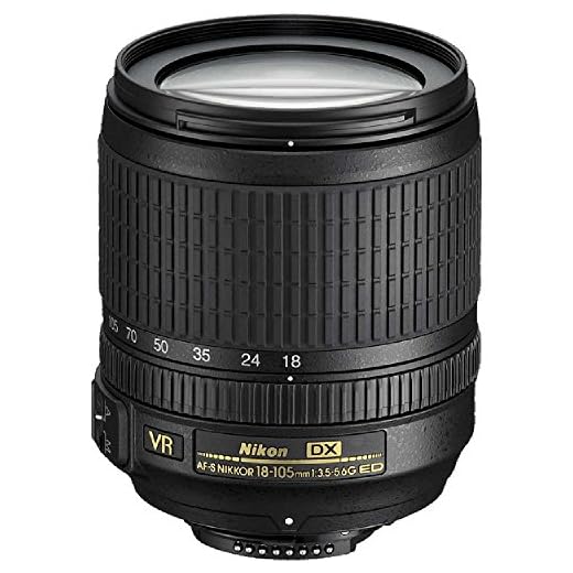 Nikon 18-105mm DX VR ED Lens (Renewed)