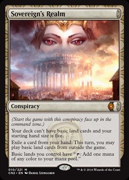 Magic The Gathering - Sovereign39;s Realm (010/221) - Conspiracy 2: Take The Crown - Foil : Buy Online at Best Price in KSA