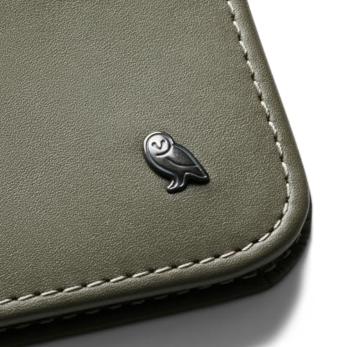Image of Bellroy Hide & Seek Wallet (Slim Leather Bifold Design, RFID Protected, Holds 5-12 Cards, Coin Pouch, Flat Note Section, Hidden Pocket)