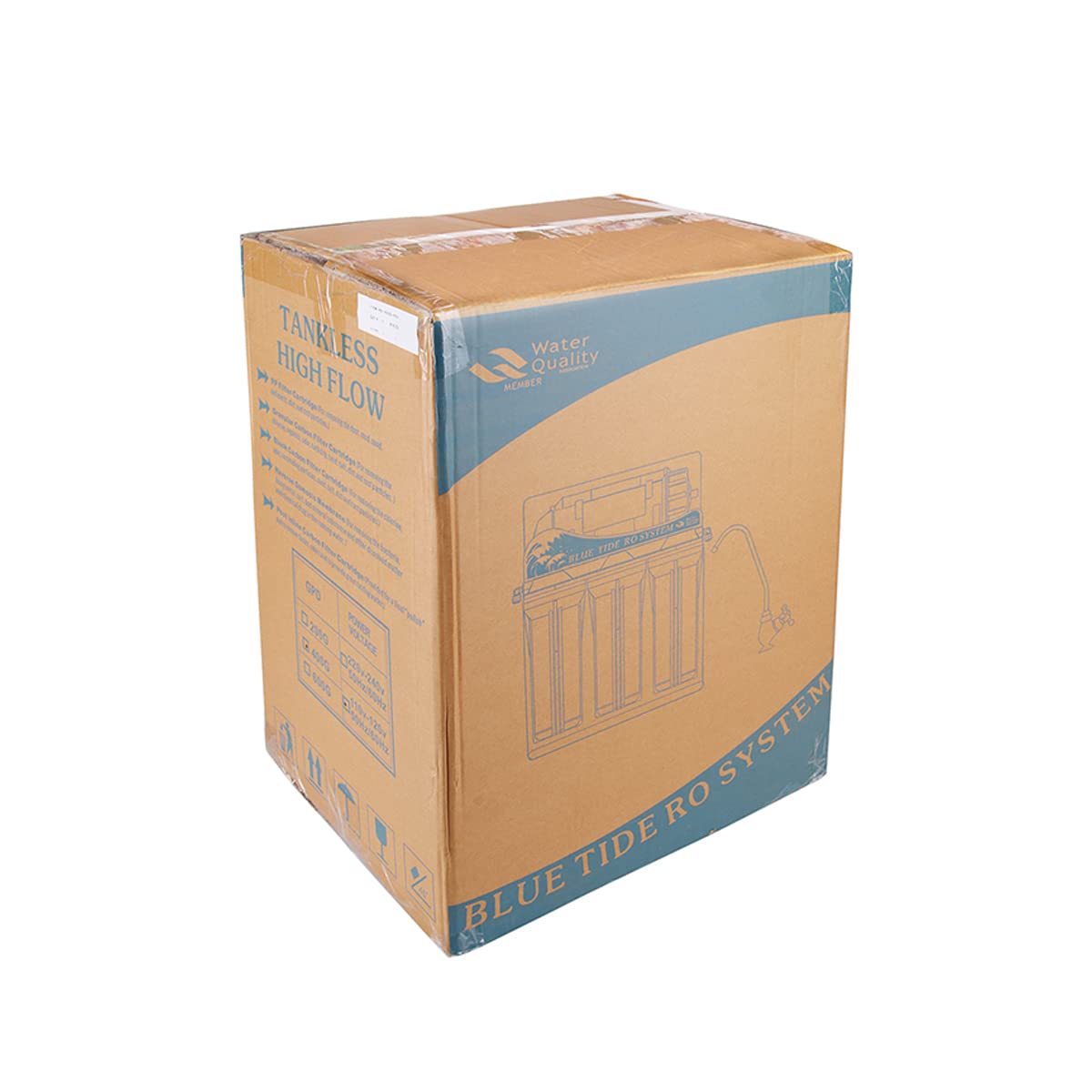 AcquaHOME® OSMOBASIC DIRECT DEPURATORE ACQUA OSMOSI INVERSA 400/600 GPD PRODUZIONE DIRETTA 1600/2400 L/GIORNO - 5 STADI (600 GPD - 2400 L/giorno)