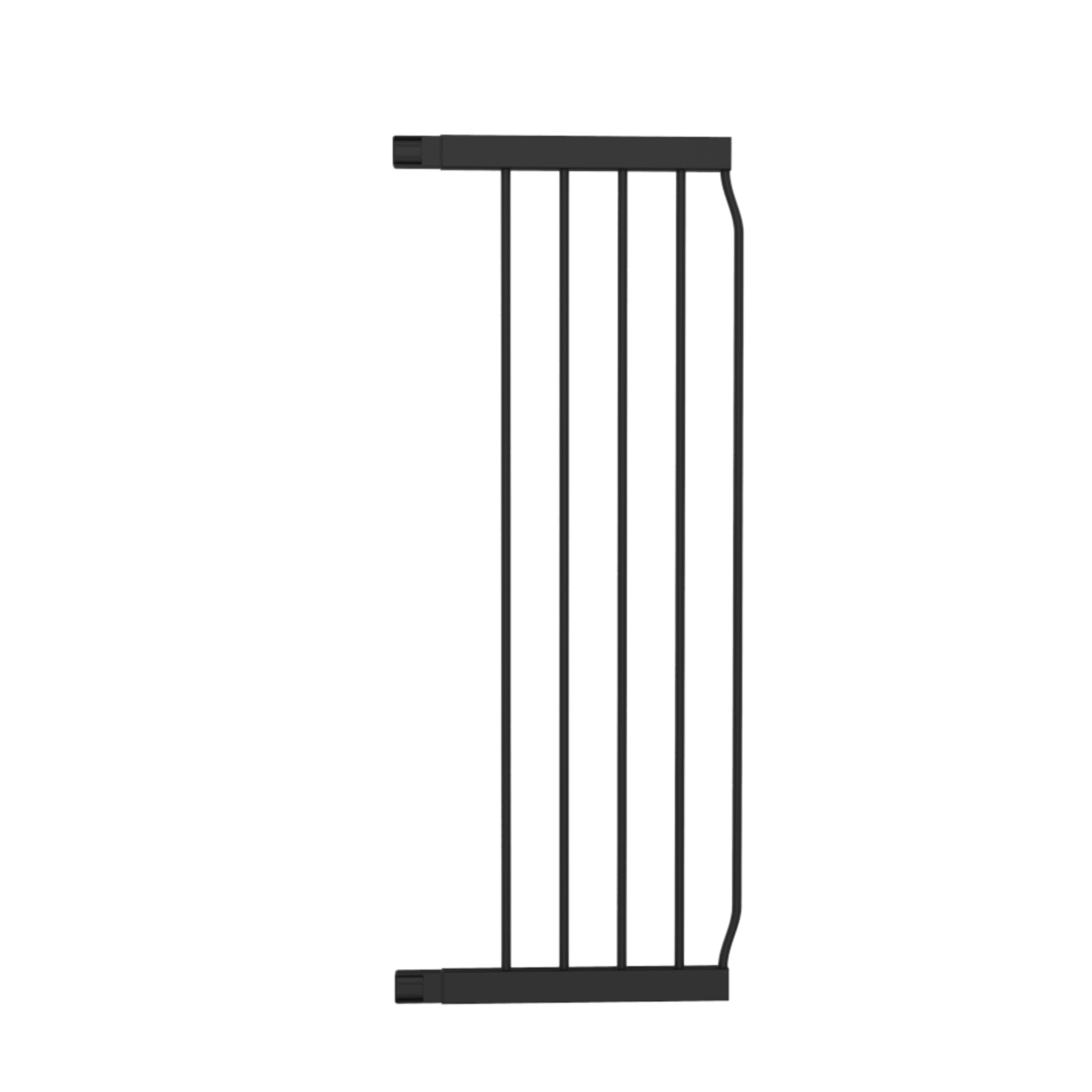 Ingenuity Doorway Series 28cm Extension for Hands Free Open Baby & Pet Gate, Baby Gate Extender, No Drilling, Expands Width to 101–108cm, Black
