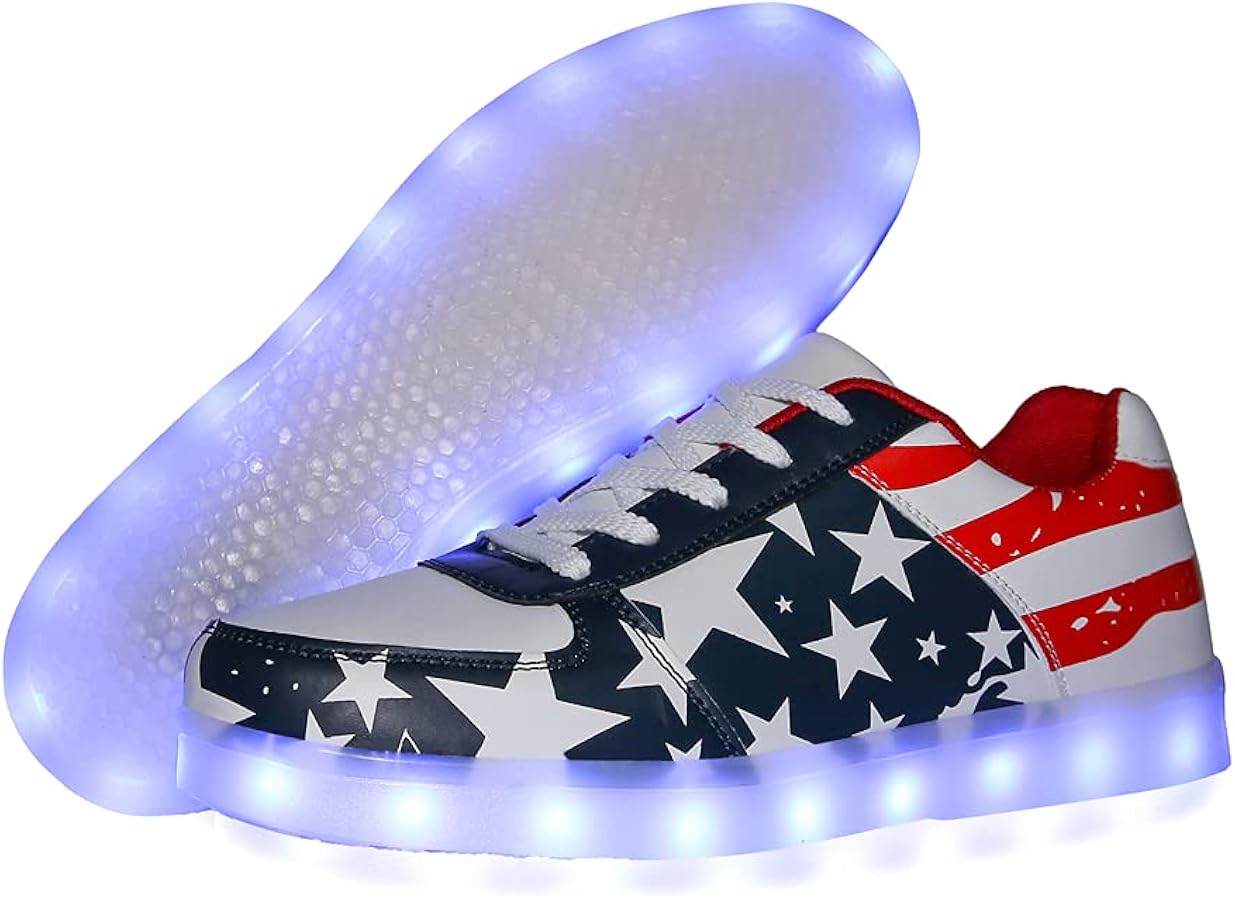 Amazon.com | YuanRoad Unisex LED Light Up Shoes with USB Amazon.com | YuanRoad Unisex LED Light Up Shoes with USB
