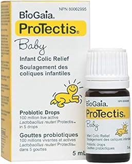 BioGaia Protectis Probiotics Drops for newborns, babies and toddlers, colic relief, soothe of