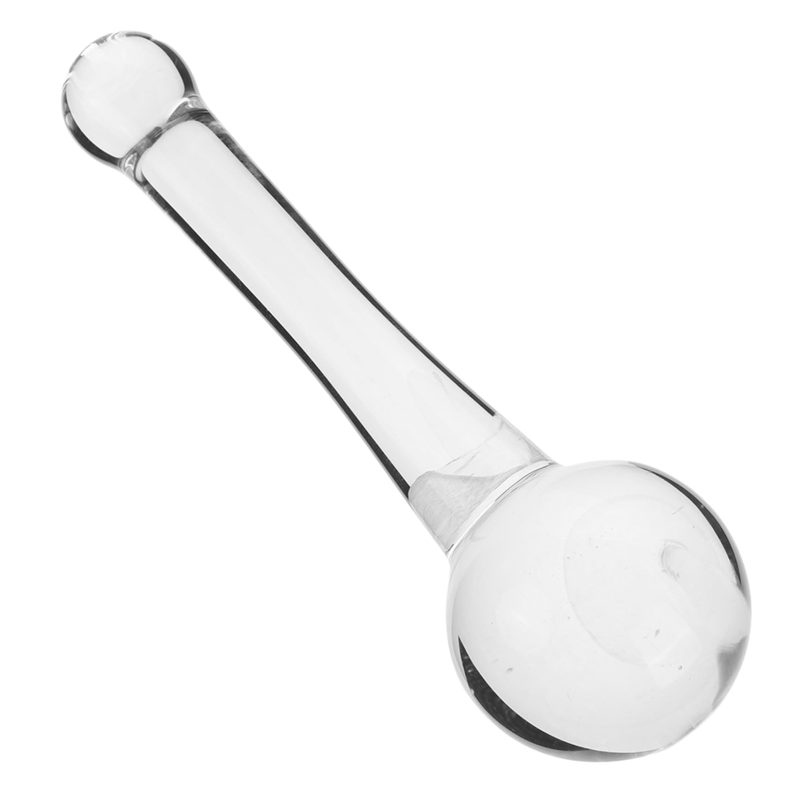 OSALADI DIY Paint Grinding Tool Glass Pestle for Pigment Mixing Long Handle Oil Painting Glass Stable Grip