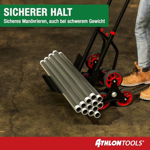 ATHLON TOOLS Treppensteiger-Sackkarre klappbar 150kg TÜV GS-geprüft