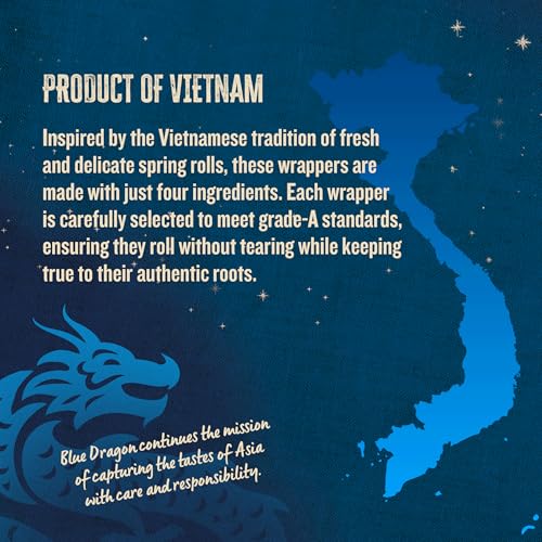 Blue Dragon Spring Roll Wrappers 134 gms