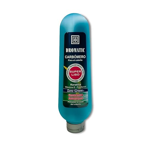 Dromatic Carbomero Super Liso Para el Cabello Termoprotector Keratina Zero Grasa Repolarizador Antiesponjado (16.9oz - 16.9 fl oz)
