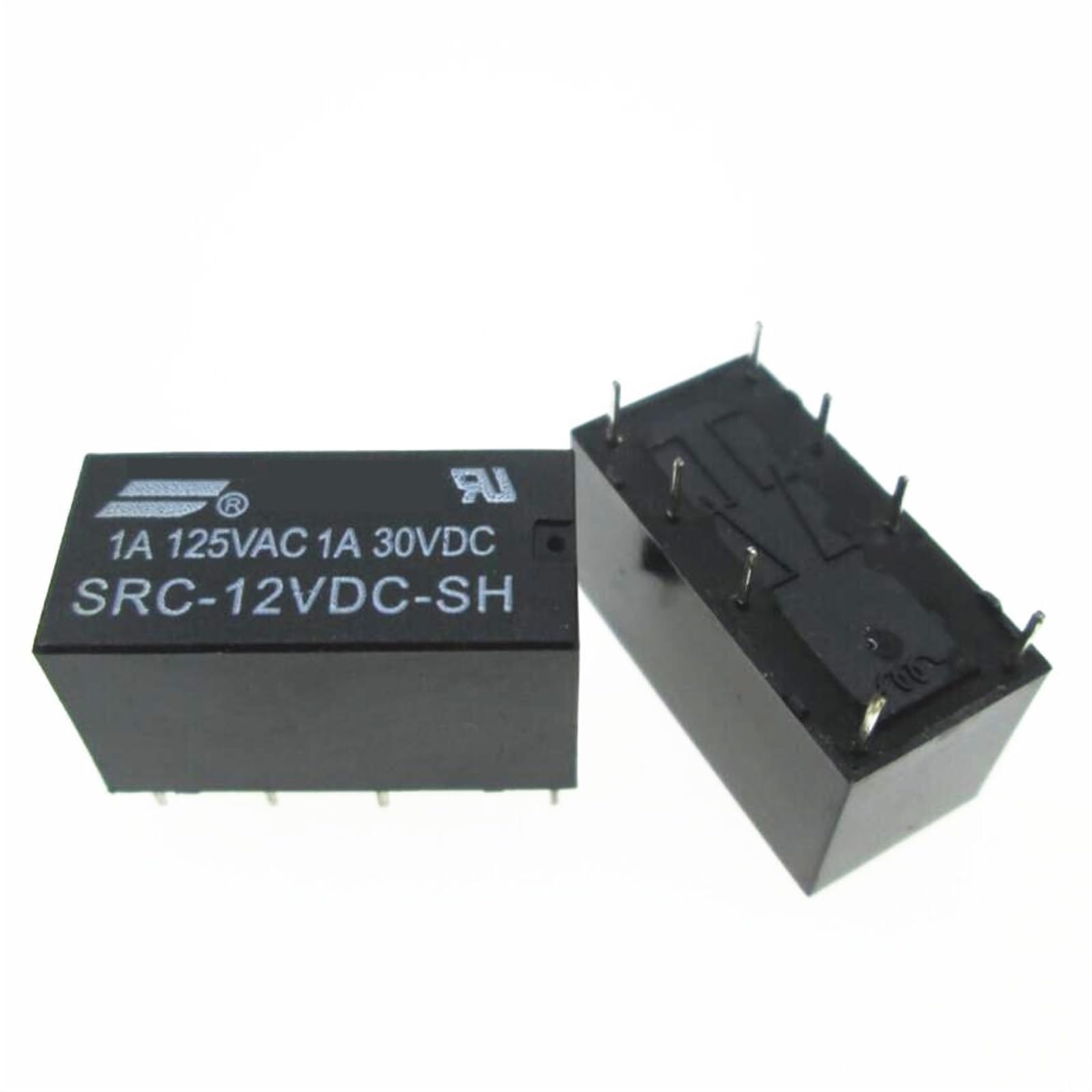 Relais SRC-DC12V-SH commutation stable 1A 125VAC pour PCB