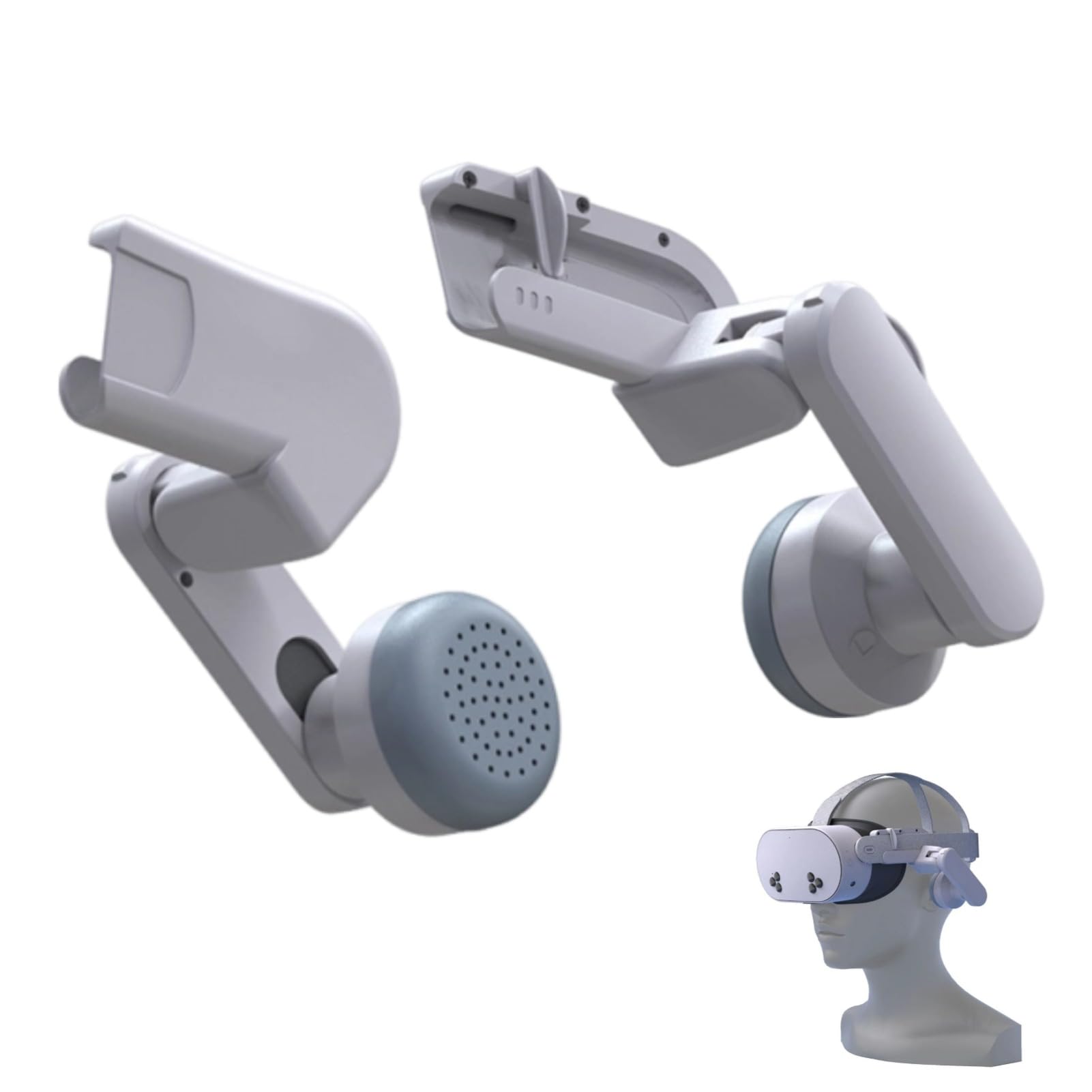 Cuffie con isolamento acustico VR per Meta Quest 3/3S, audio coinvolgente per giochi
