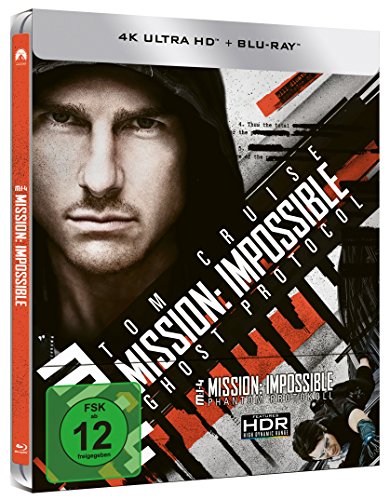 Mission: Impossible 4 – Phantom Protokoll – 4K Steelbook (UHD + Blu-ray Disc)
