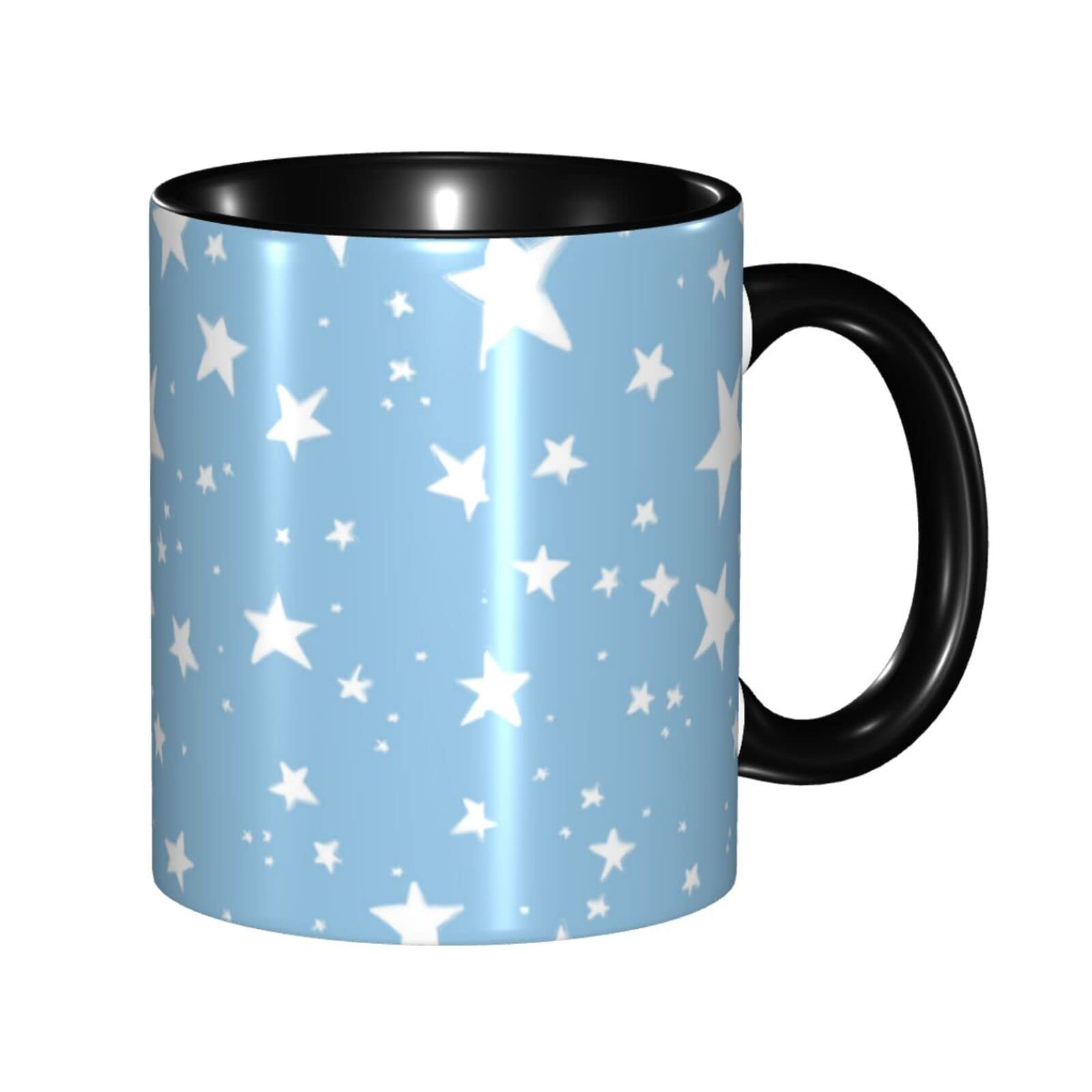 Amazon.co.jp: マグカップ カラーマグ 星柄 スター Cup 食器 大きめ 約 