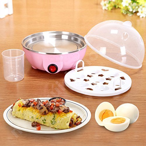 Rhythm's Store 2 in 1 Multifuctional Steaming Device Frying Egg Boiling
