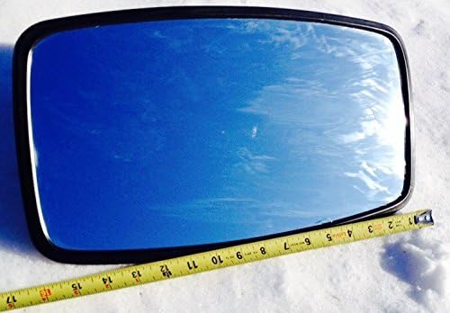 Miniatura 2 de Espejo de repuesto para equipo pesado de 9 x 16 pulgadas para cargador frontal, excavadora, líneas de topadora como Cat. John Deere, Ford, Case,