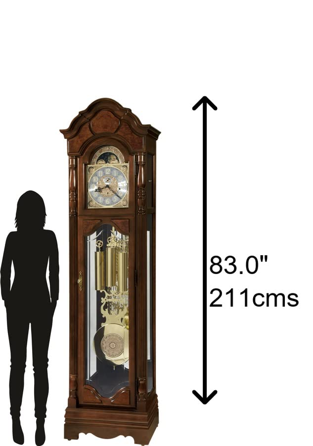 Lininger Floor Clock II — Bordeaux Finish