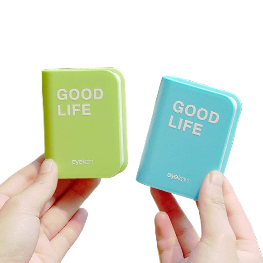 Geekmonkey Plastic Good Life Book Shape Eye Lens Containers Case For Travel, Assorted, Black (B08YX6Z3KH) Amazon Price History, Amazon Price Tracker