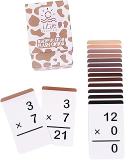 Multiplication Cards-169 Multiplication Flash Cards 3rd Grade -Math Facts Flash Cards for Ages 8 and Up with All Facts 0-12 for Multiplication Flash Cards 4th Grade