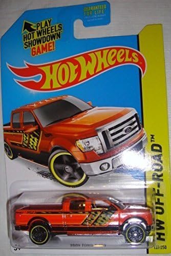 Hot Wheels 2014 Off-Road 2009 Ford F-150 137250, naranja