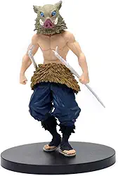 Gazaar Kimetsu No Yaiba Mouth Flat Inosuke 16 cm Figura de Ação Desenho Estátua Brinquedos Japonês Ainme Figura Estatueta Modelo Colecionável Ornamentos de Mesa Decoração