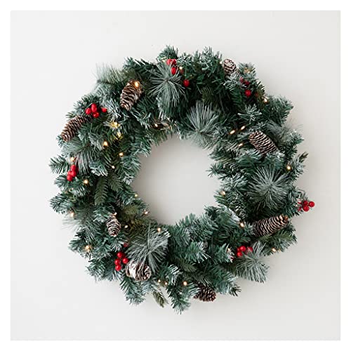 Couronne de Noël artisanale idée cadeau décoration de maison