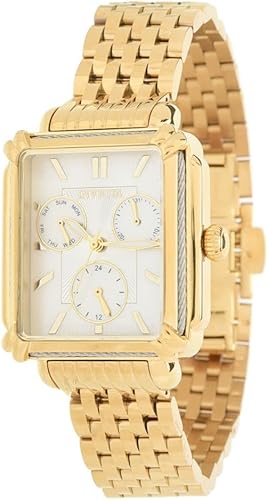 Invicta Wildflower - Reloj de pulsera multifunción de cuarzo para mujer color dorado Dorado Goldtone