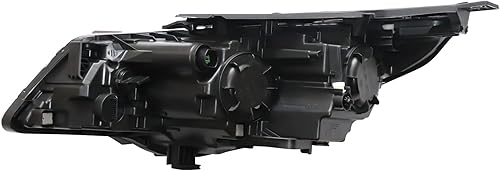 Miniatura 4 de LYNICESHOP Conjunto de faro, proyector halógeno con LED DRL para 2016-2018 Kia Optima Reemplazo (alta distribución) (lado del pasajero)