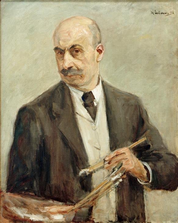 Max Liebermann impression d'art mural grand tableau vintage decoration chambre 60x90cm