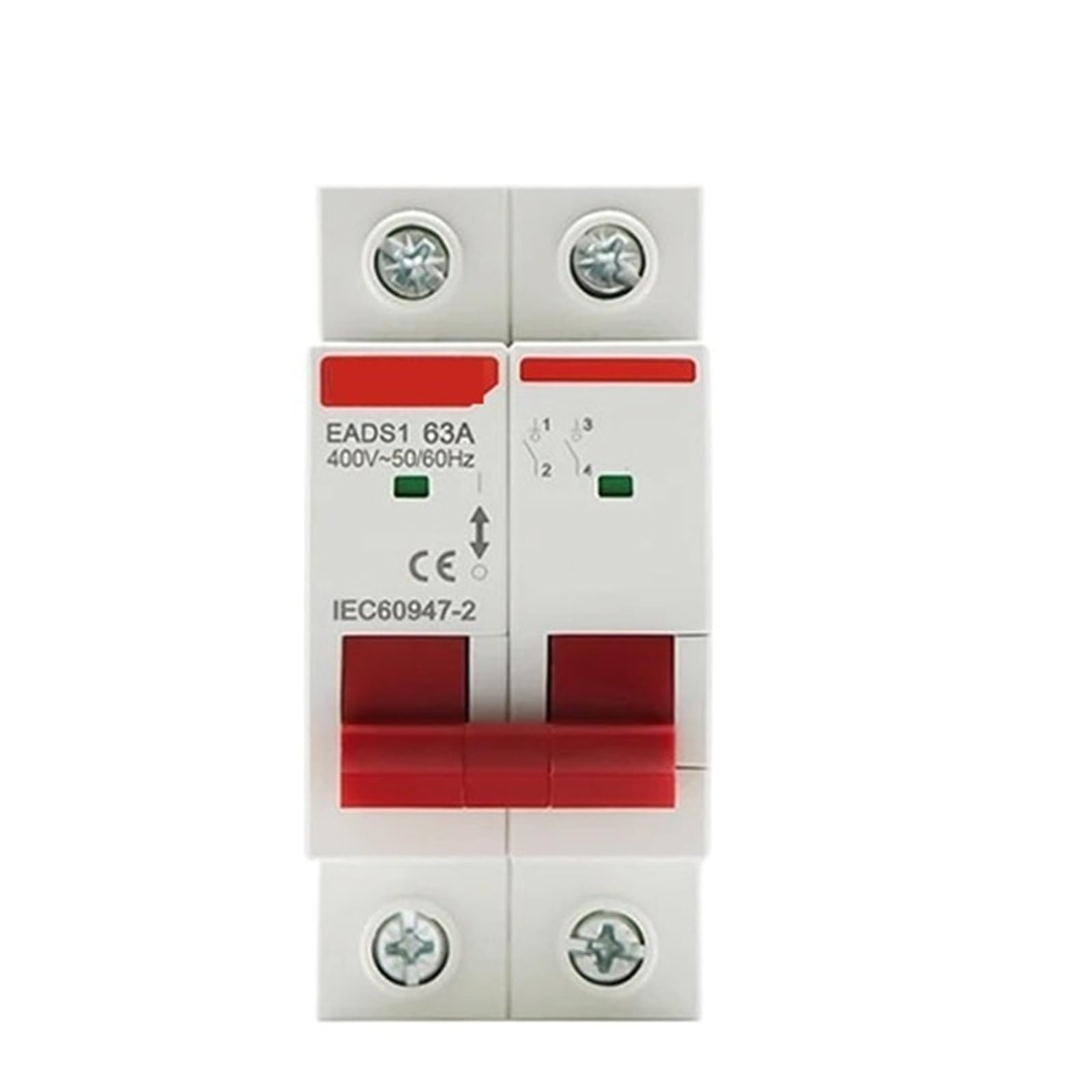 Disjoncteur AC interrupteur principal 2P 63A couteau interrupteur d'isolement rail