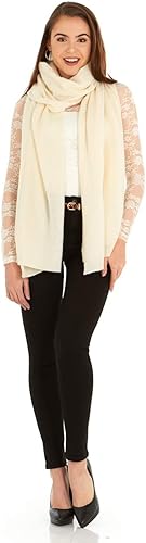 Miniatura 4 de 100% cachemira tejido pashmina chal bufanda extra grande estola para mujeres viajes