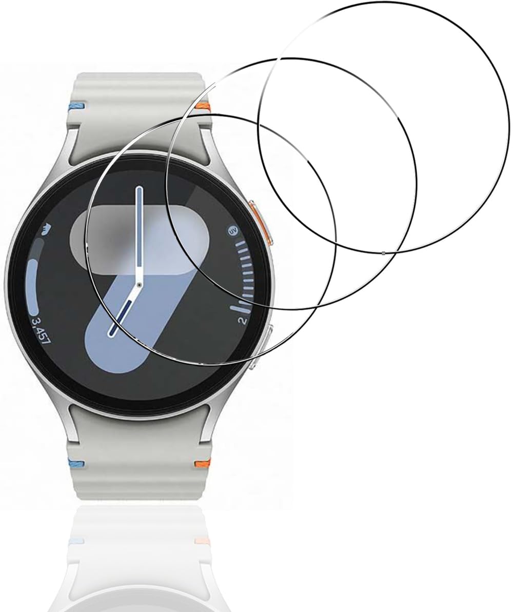 直径 44mm 円【時計用9Hガラスフィルム】 GALAXY WATCH 7 44mm【9Hガラスフィルム】