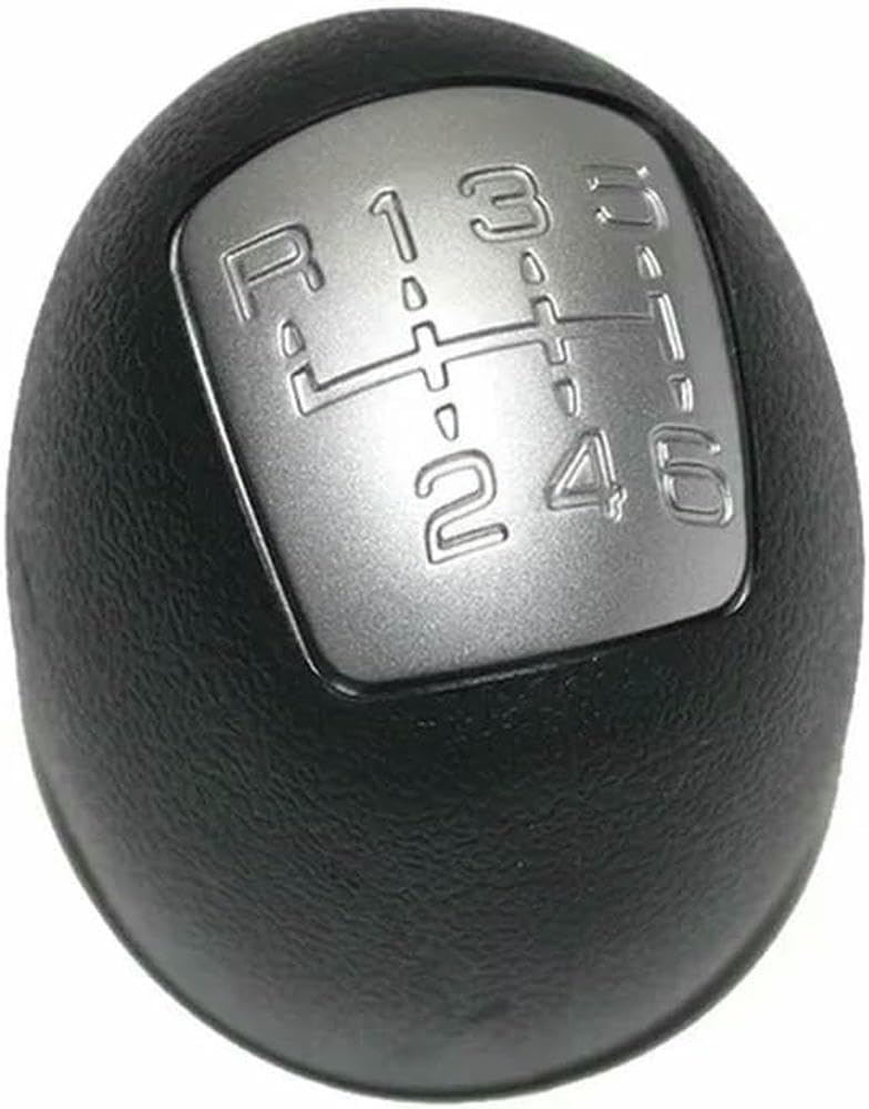 Gznbb 6 Speed Knob Car Manual Gear Shift Knob Boot Cover Gaiter Lever Shifter Handle Stick, For Iveco Daily Iv Daily V Daily Vi 2006-2017