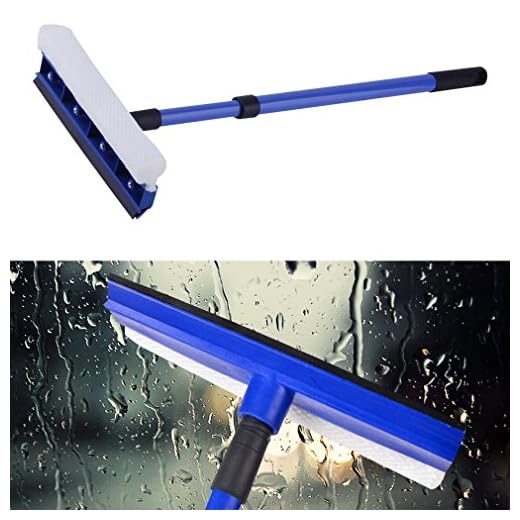 Kit de limpieza de ventanas, limpiador de limpiaparabrisas para coche, furgoneta, invernadero, parabrisas, ducha, azulejos, baño, limpiador de varillas