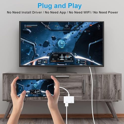 Fuhaya AKUSFBA-157 [Apple Mfi Certified] Apple Lightning To Hdmi Adapter thumb #7