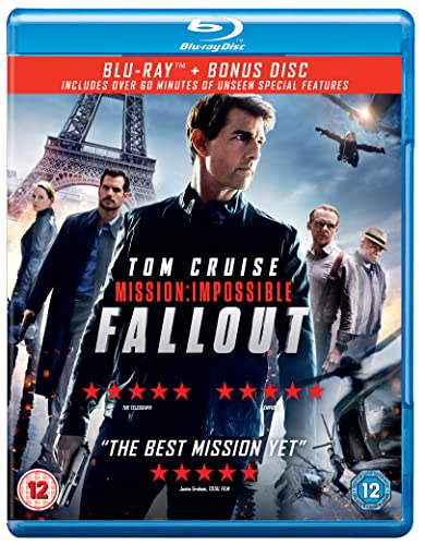 Mission: Impossible - Fallout (Blu-ray + Bonus Disc) [2018] [Region Free]