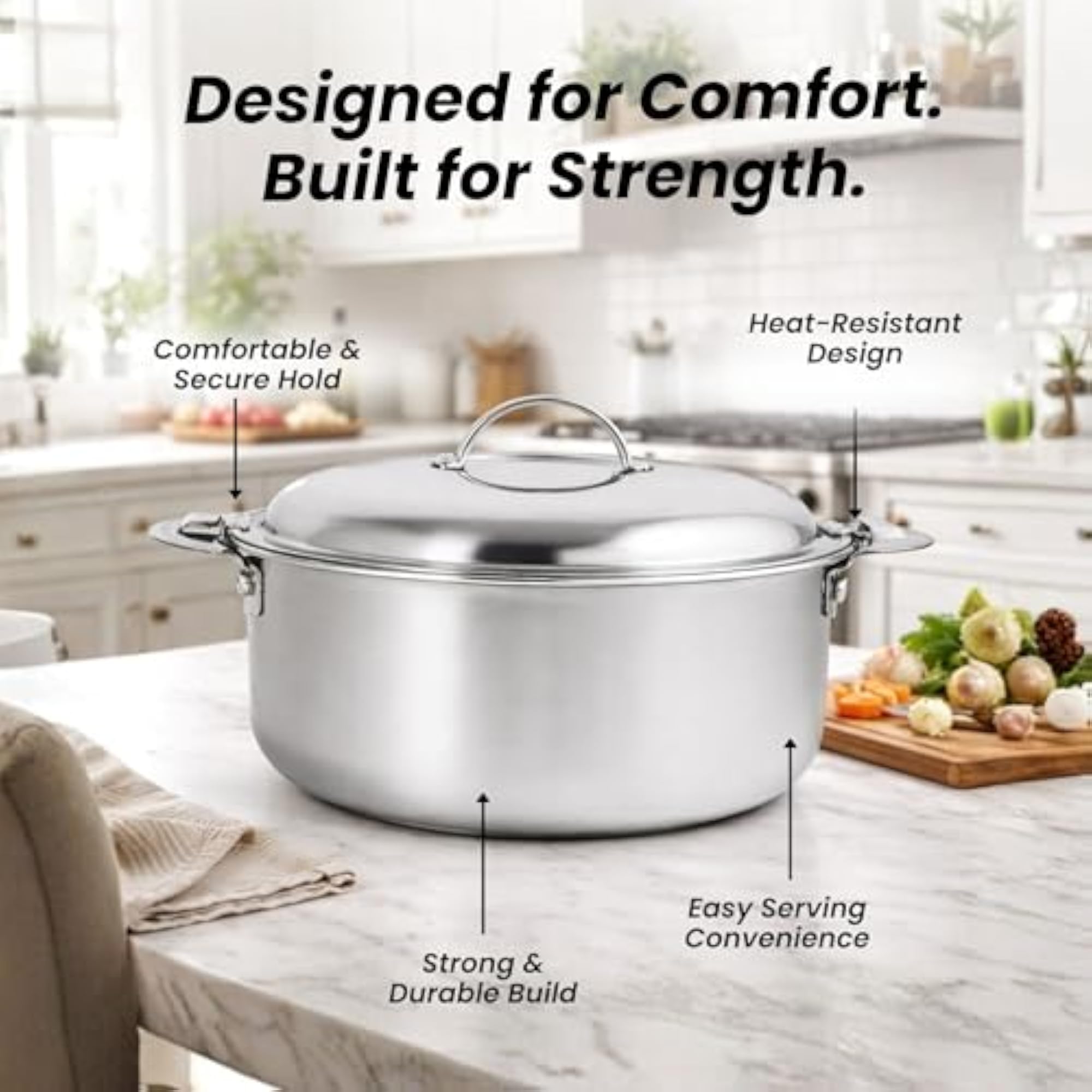 GET Casserole 500ml Big Size with Lid