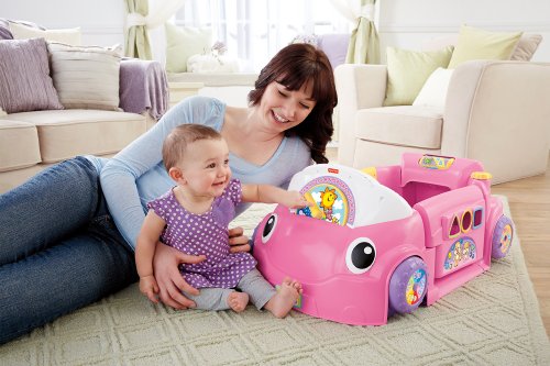 crawl around car pink