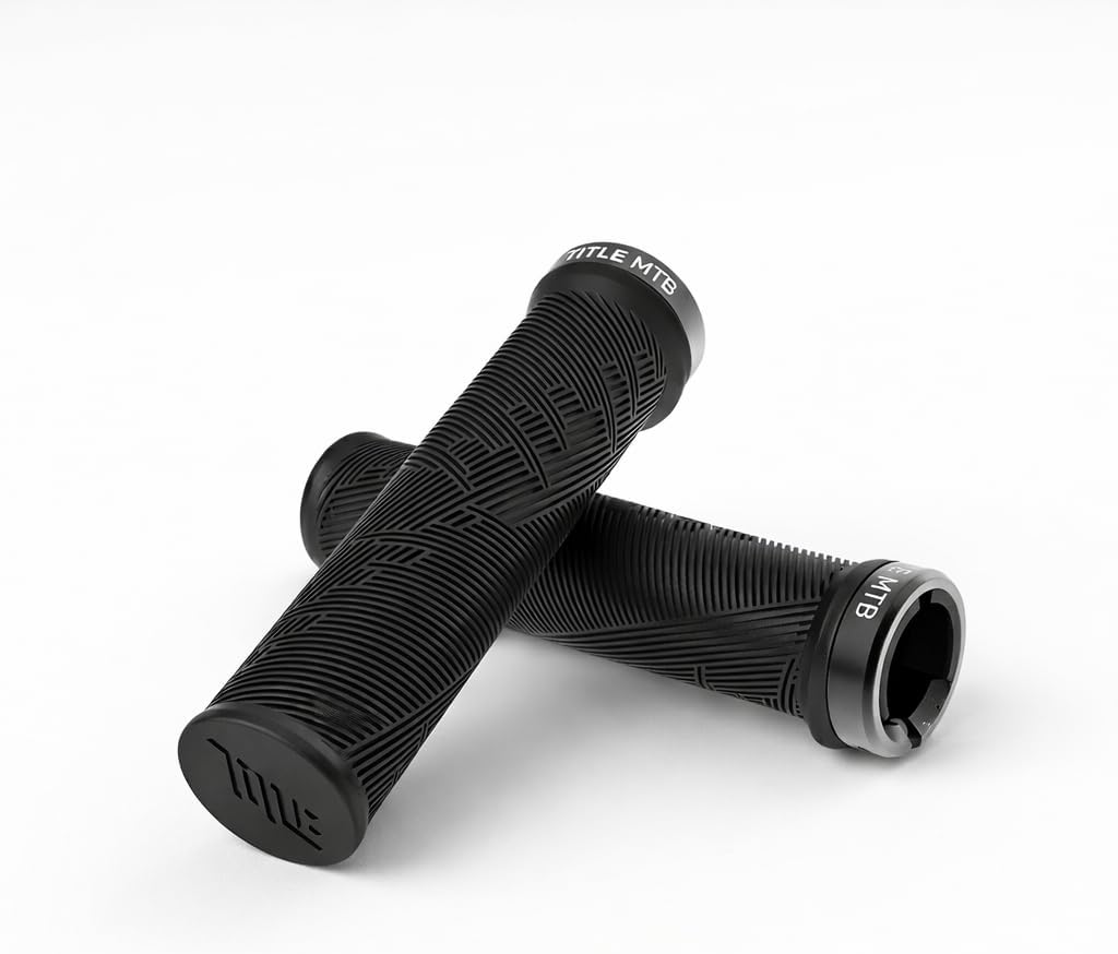 Title MTB Lock On Grips MTB – Mountain Bike Locking Grips, Bike Handlebar Grips for Mountain Bike Handlebars, Textured Mountain Bike Grips, Non-Slip Bicycle Grips, Mountain, Enduro and Downhill Riding