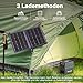 BEAUDENS Portable Power Station 166Wh/52000mAh Lithium Iron Phosphate Battery Solar Generator, 2000...