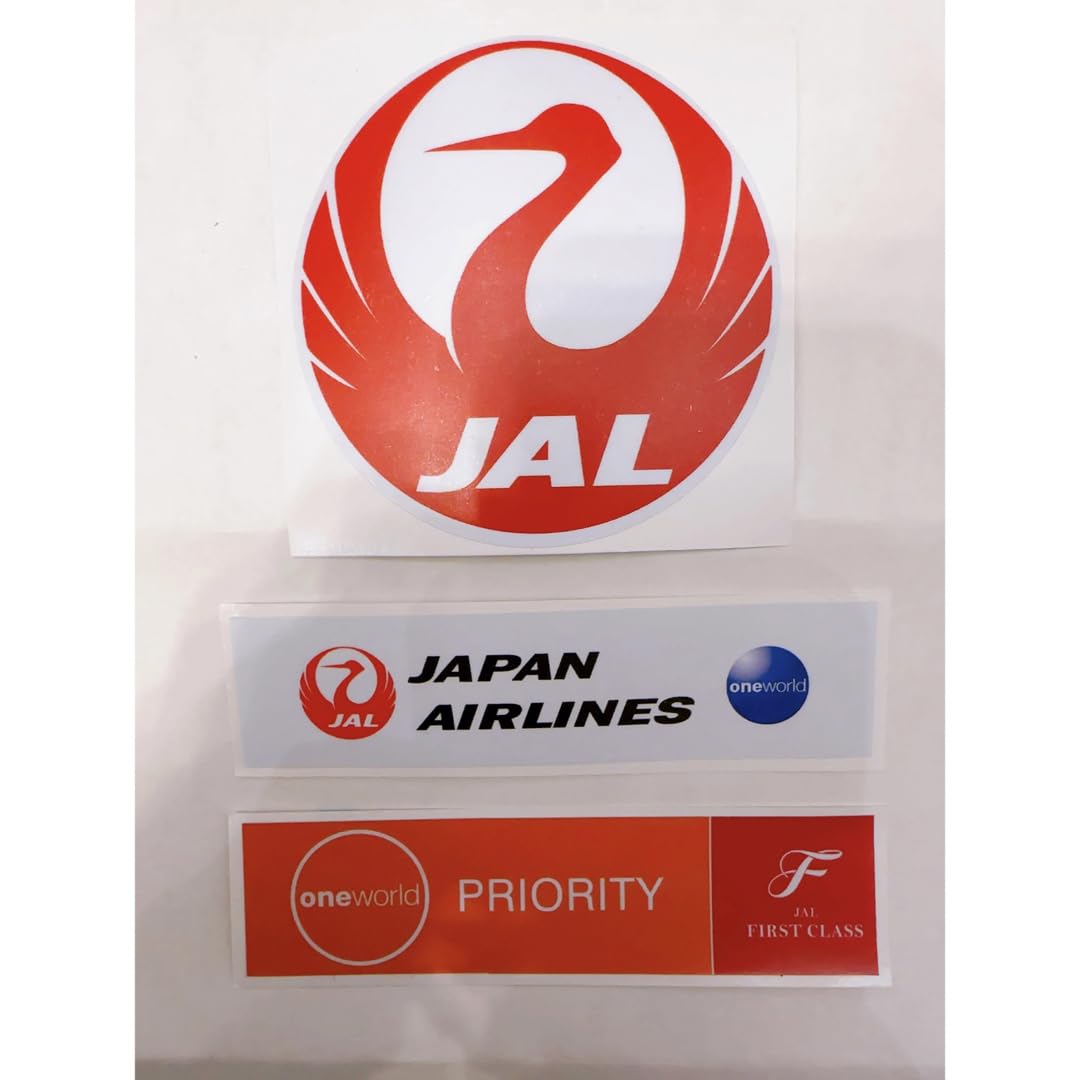 Amazon | JAL 日本航空 JAPAN ステッカー 写真参照セット | シール