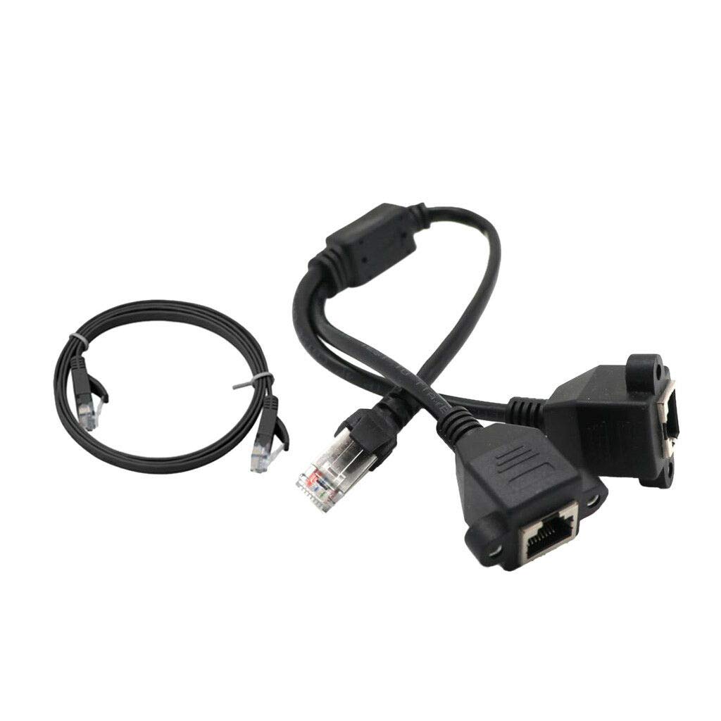 NMC 1 to 2 Ports RJ45 LAN Ethernet Network Connector Splitter Extender Adapter-image-18