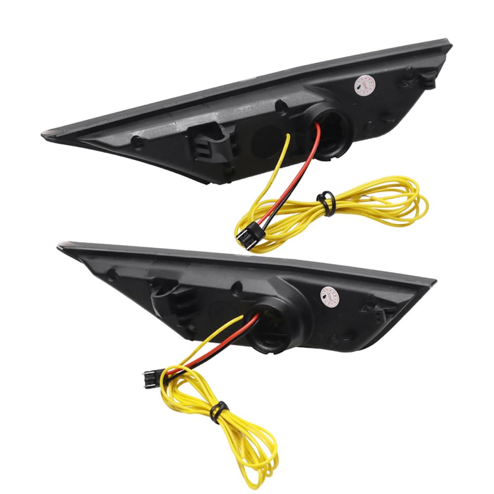 Set di indicatori di direzione laterali LED - compatibile con Honda Civic X 2016-2022 - Grigio - incl. luci dinamiche & luce di posizione