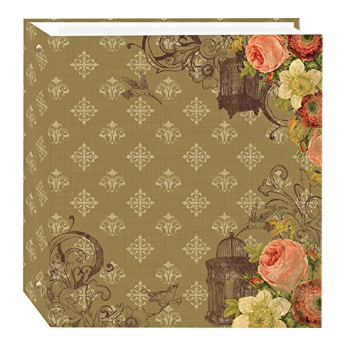 Pioneer Photo Album Tr-100/Bk Magnetico 3-Ring Album Fotografico, 100 Pagine, Nero French Birdcage