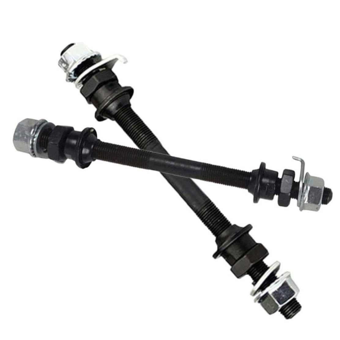 Jeu D'essieux De Roue Avant Et Arrière Pour VTT – Acier, 108/145 Mm, Avec Billes Et Bagues De Roulement