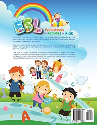 Esl Worksheets And Activities For Kids By Pitts, Miryung - Amazon.ae