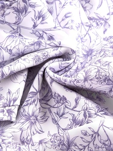 Image of Narecte Summer Dresses for Women,Tie Halter Mini Dress,Floral Print Short Dress,Ruffle Trim Casual Dresses