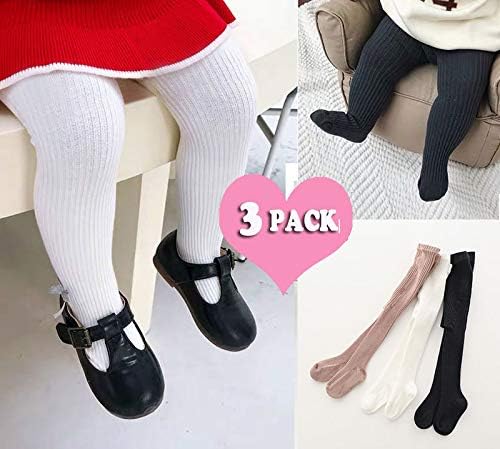 CECORC Baby Girls Tights Toddler Cable Knit Leggings Thick Cotton Infant Stockings Pantyhose 1-10T - Image 5