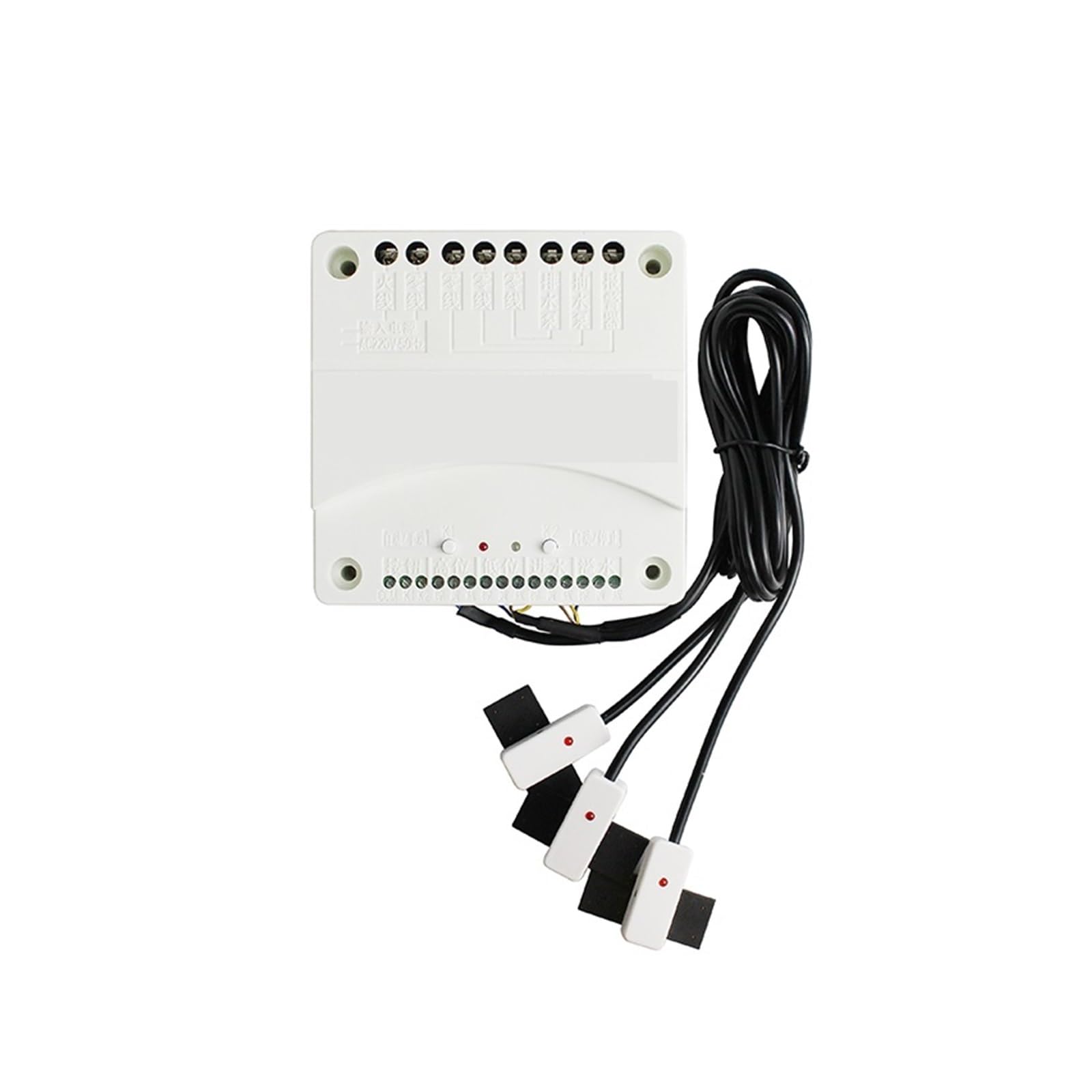 Capteur de niveau d'eau Contrôleur de niveau d'eau de pompa et de draina automatique XKC-C383, capteurs de niveau sans contact DC12V-24V/AC110V-220V(C383-AC-3P ingress)