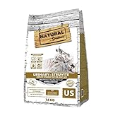 Pienso Urinario para Gatos Struvite Natural Greatness | 100% Natural Sin Cereales Saco 1,5 kg | ANIMALUJOS