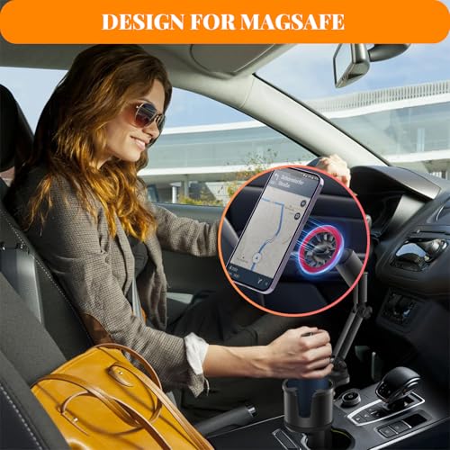 Soporte universal magnético para portavasos de carro miniatura 2