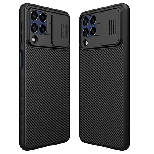 Capa Anti Impacto Nillkin Modelo Camshield compatível com Galaxy M53 (Preto)